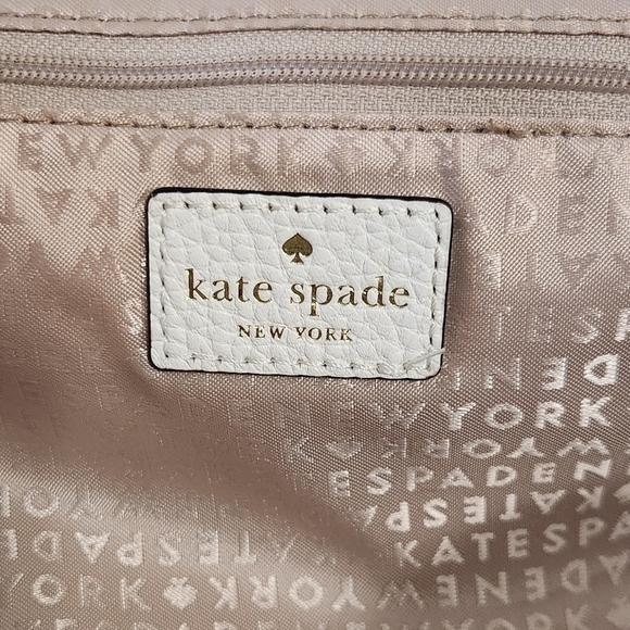 Kate Spade Laurel Wesley Place Leather and Tweed Satchel - Picture 13 of 15